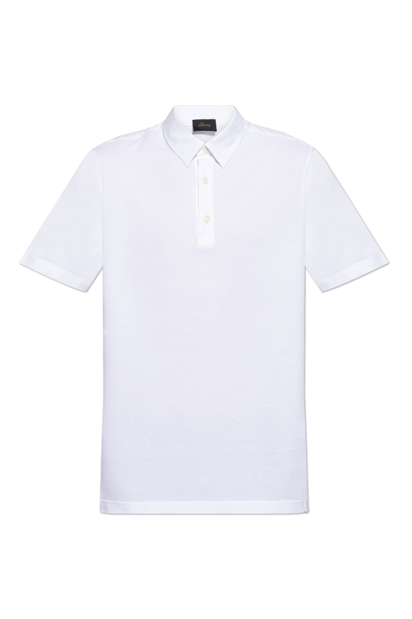 Tシャツ・カットソー BRIONI Men T Shirts UJSY0LOA613 9000 White Brioni logo-appliqué Cotton T-shirt | White | FARFETCH
